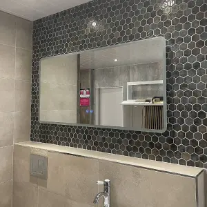 Stream 1200 x 600mm Bluetooth LED Mirror (10706)