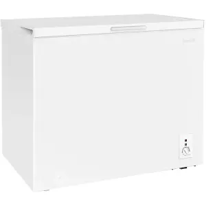 Spacious 199L Freestanding Chest Freezer with Quiet Operation and Adjustable Temperature