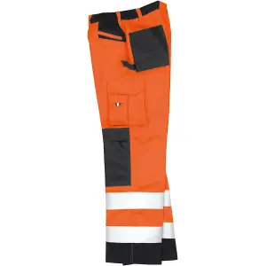 Result Safeguard Adults Unisex Hi Viz Cargo Trousers