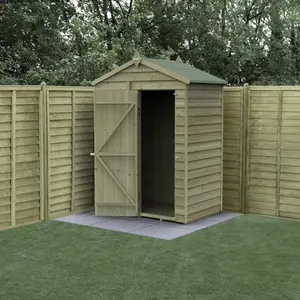 4LIFE Apex Shed 5x3 - Single Door - No Window