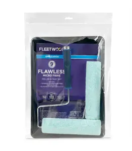 Fleetwood Flawless Microfibre 9" Paint Roller Set - 9" x 1.75"