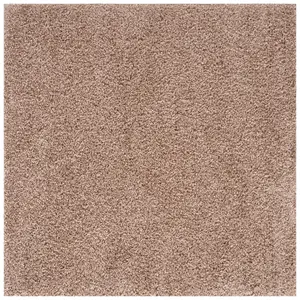 Myshaggy Collection Living Room Rugs Solid Design  Beige