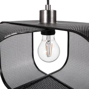 Inlight Black Sculptured Lamp shade (D)35cm