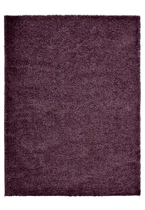 Melrose Venus Shaggy Plum High Pile X-Large Area Rug 200/290cm