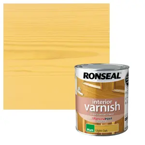 Ronseal Oak Matt Skirting Wood varnish, 750ml