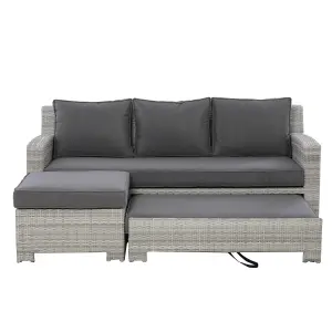 Norfolk Leisure Oxborough Anthracite 3 Seater Sofa