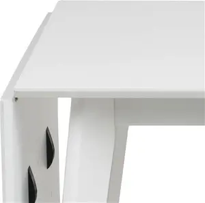 Morehouse Drop Leaf Dining Table George Oliver Table Top Colour: White