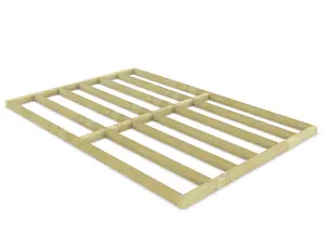 Wooden shed bases 12x8 (W-354cm x D-241cm), made of 38mm x 89mm