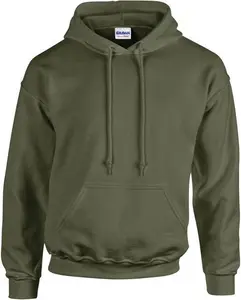 Gildan Heavy Blended Hooded Sweatshirt 18500 Military Green XL Colour: