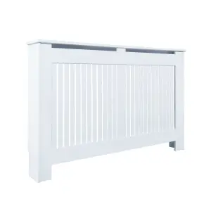 Kensington Large White Radiator cover 900mm(H) 1710mm(W) 200mm(D)