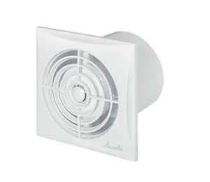 Silent Bathroom Extractor Fan 100mm / 4" Timer & Motion Sensor