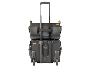 Dewalt Pro Rolling Wheeled Tool Bag Case Soft Storage Stackable + Tote Bag IP54