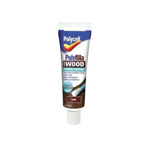 Polycell - Polyfilla Wood General Repair - Dark Tube 75gm