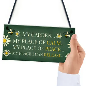 My Garden Sign Garden Summerhouse Shed Sign Mum Nan Nanny Grandma Gift