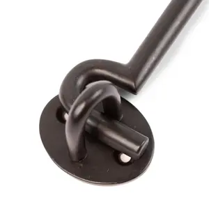 Hammer & Tongs - Rustic Cabin Hook and Eye - W165mm - Black