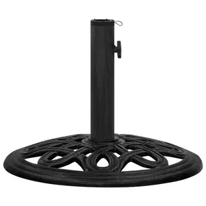 Clermt Cast Iron Free Standing Umbrella Base black