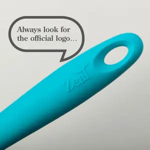 Zeal Silicone Cooking Spoon Aqua Blue