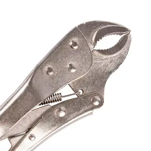 Blackspur - Carbon Steel Locking Pliers - 25cm - Silver