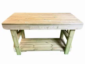 MG Timber Products: Indoor/Outdoor Wooden Workbench / Potting Table / BBQ Table / Pizza Oven Table / Garden Table, 5ft Workbench