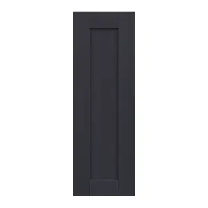 Alpinia Matt midnight navy wood effect Shaker Tall wall Cabinet door (W)300mm (H)895mm (T)18mm