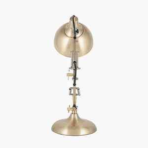 Brass Angled Task Table Lamp Study Desk Like