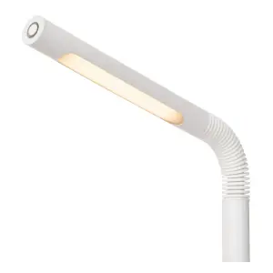 Lucide Gilly Classic Desk Lamp - LED Dim. - 1x3W 2700K - White