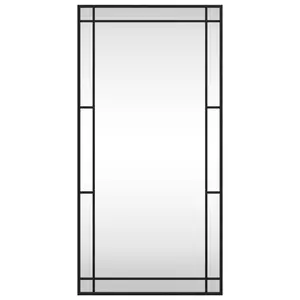 Mirl Rectangle Metal Wall Mirror 100 cm H x 50 cm W