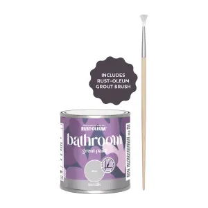 Rust-Oleum Silver Bathroom Grout Paint 250ml