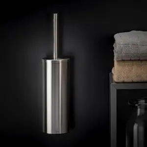 Cosmic Toilet Brush Matte Stainless Steel Logic