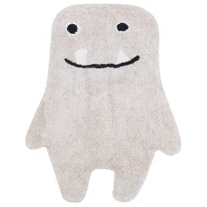 Cotton Kids Rug Monster 70 x 100 cm Beige ZODI