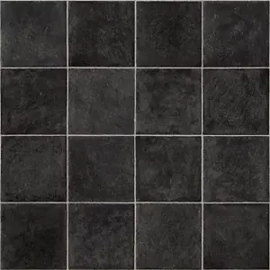 Dark Grey Tile Effect Vinyl Flooring m x 4m (32m2)