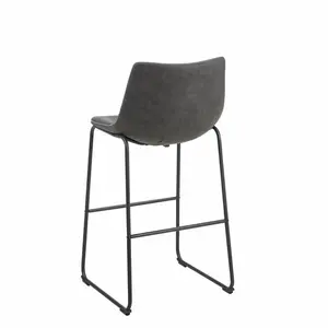 Mateyka 69cm Bar Stool (Set of 2) Grey