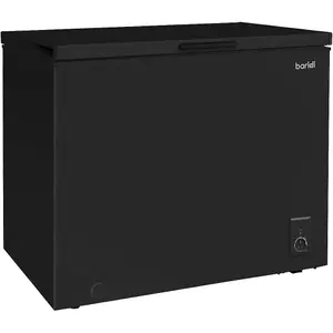 Spacious BLACK 199L Freestanding Chest Freezer with Refrigeration Mode