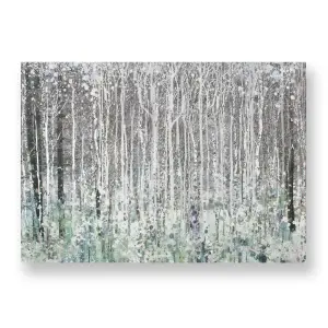 Watercolour Woods Printed Canvas Wall Art