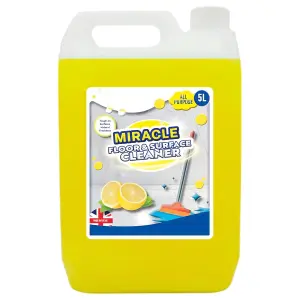 1 x All Purpose Lemon Floor Surface Cleaner Concentrated Formula Ideal For Hard Floors