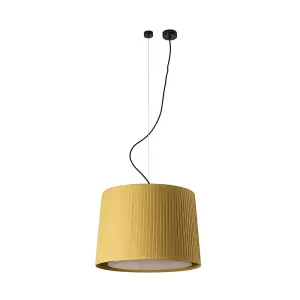 Luminosa Samba Cylindrical Pendants Yellow, E27