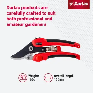 Darlac Compound Action Bypass Secateurs, DP332