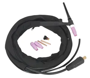 Sealey Inverter TIG Welding Torch With Dinse Connectors 16mm² Black TIG10S