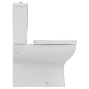 Ideal Standard i.life A White Back to wall Square Toilet set with Soft close seat & Close coupled cistern