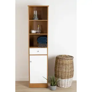 Maison by Premier Oak Effect Floorstanding Cabinet