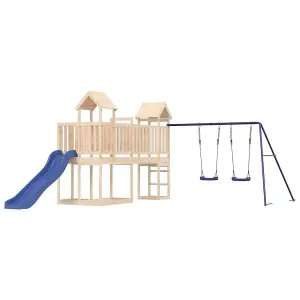 Berkfield Outdoor Playset Solid Wood Pine