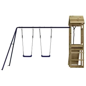 Berkfield Outdoor Playset Impregnated Wood Pine