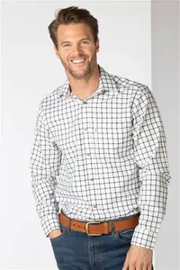 Rydale Men's Country Checked Shirt - Ebberston - Ebberston Olive M