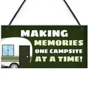 Hanging Caravan Sign Home Decor Gift Caravan Accessories Friendship Gift