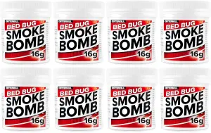 Critterkill Bed Bug Killer Smoke Bombs 16g x 8