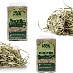 3 Bags 2.25kg Dried Grass Natural Feed Fresh Meadow Hay For Small Animals Perfect For Rabbit Food