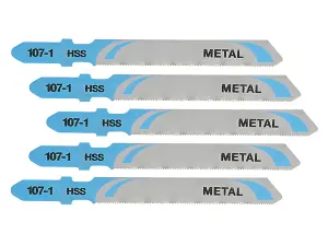 DEWALT HSS Metal Cutting Jigsaw Blades Pack of 5 T118G