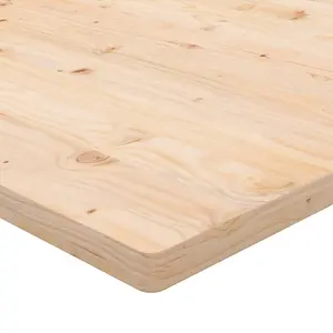 Berkfield Desk Top 100x60x2.5 cm Solid Wood Pine