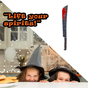 Long Bloody Prop Halloween Prop Halloween Party, Trick or Treat 74.5cm Grey