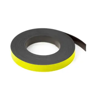 MagFlex Lite Flexible Matt Yellow Magnetic Gridding Tape - 12.7mm Wide - 5m Length